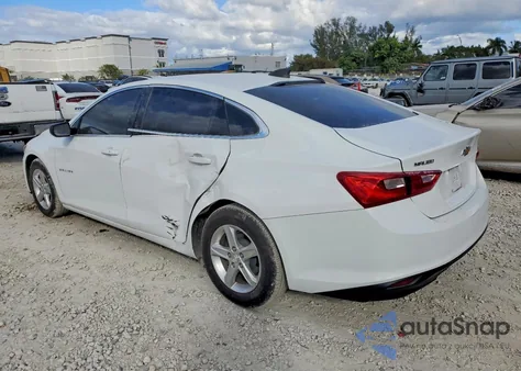 2020 Chevrolet Malibu Ls из США, поврежденный, VIN 1G1ZB5ST0LF153932